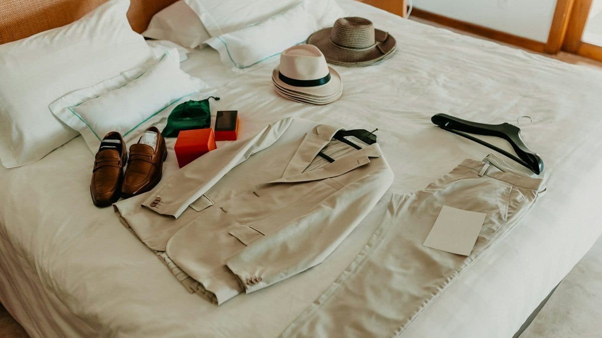 An outfit laid out and ready to wear